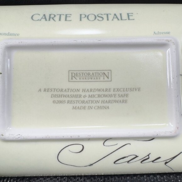 Restoration Hardware Paris Sacré Cœur Basilica Trinket Dish Plate Rectangular - Picture 4 of 11